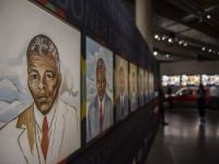 Apartheid museum Mandela Exhibition-banner